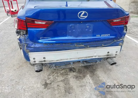 2016 Lexus Is 200T from USA, damaged, VIN JTHBA1D2XG5013857